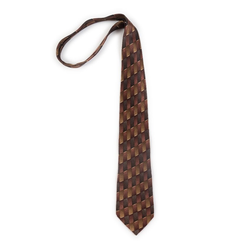 J. GARCIA Diamond Bullets Twenty-Second set Vintage 1996 silk neck tie